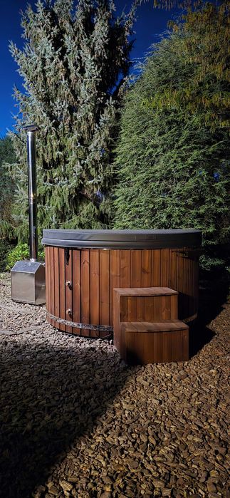 Balia ogrodowa gorąca beczka jacuzzi hydromasaż wkład akrylowy