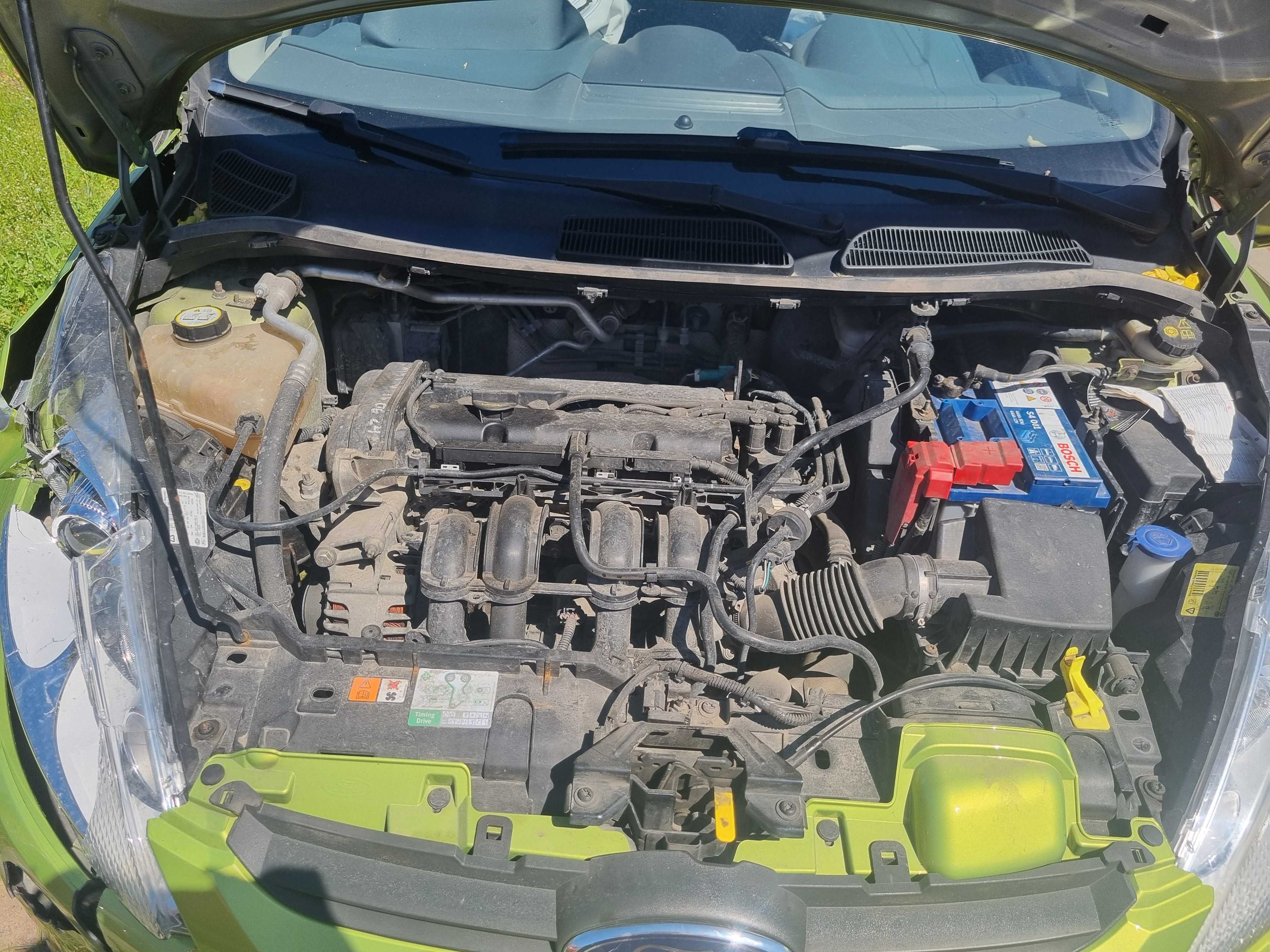 FORD FIESTA mk7 2009r. 1.25 benzyna NA CZĘŚCI LUB CAŁOŚĆ