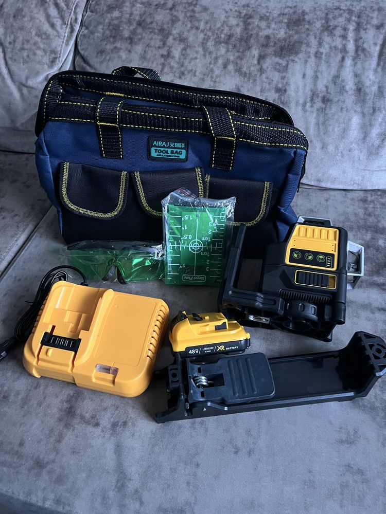 Nivel laser 16 linhas com saco de transporte