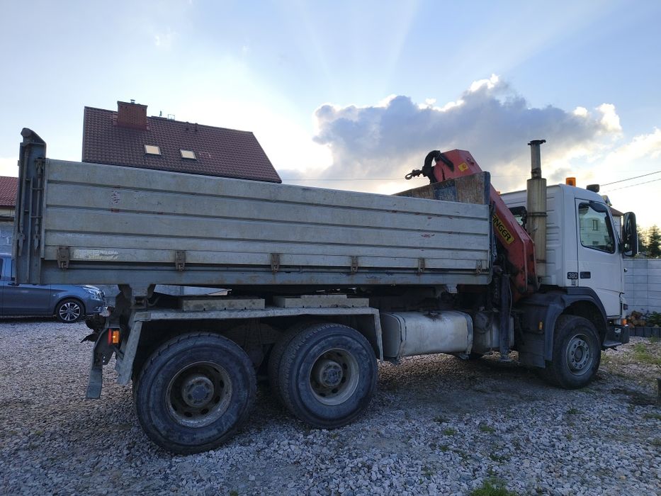 Volvo FM12 wywrot,HDS Palfinger