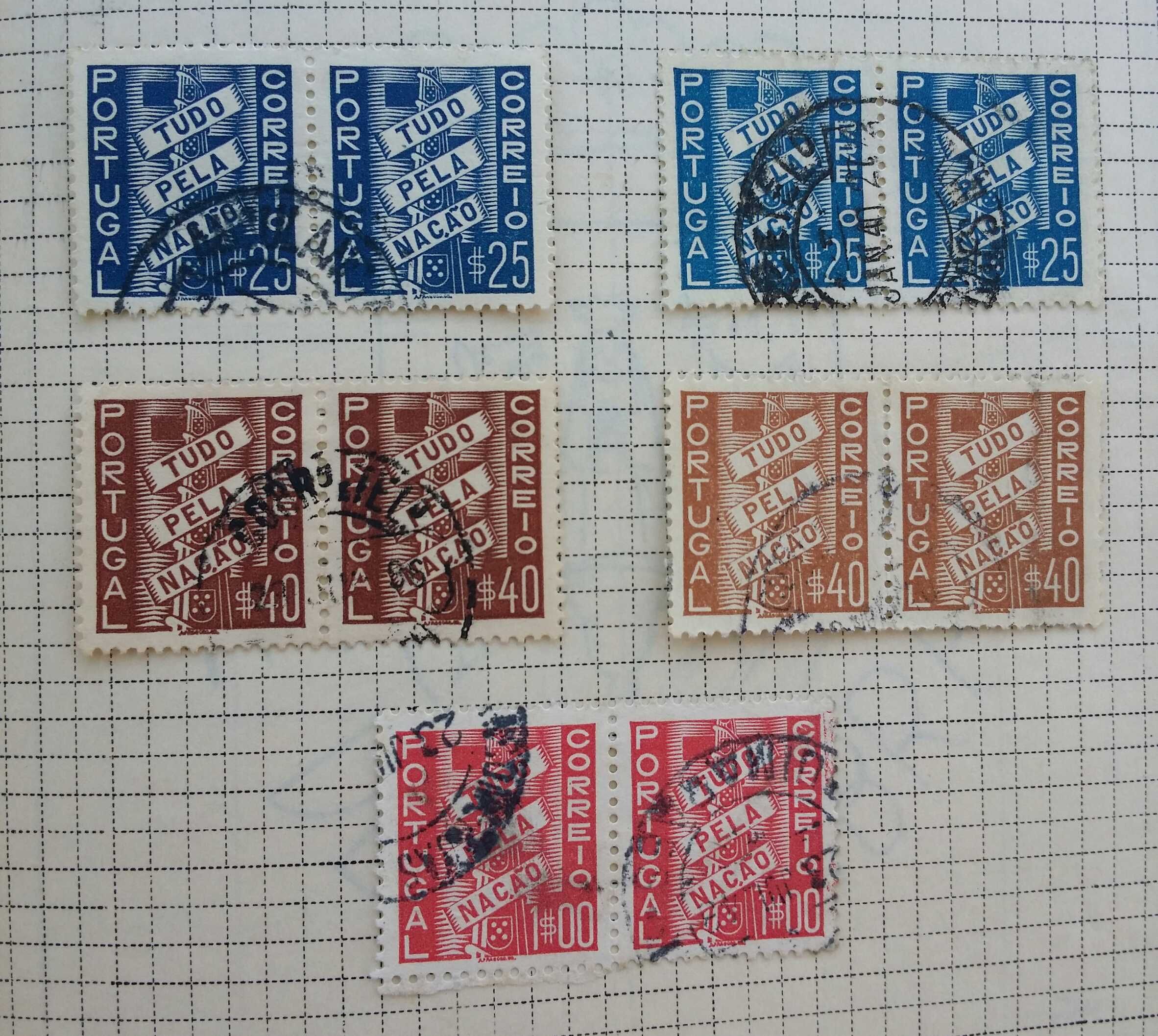 Filatelia selos Portugal Tudo Pela nação 1935