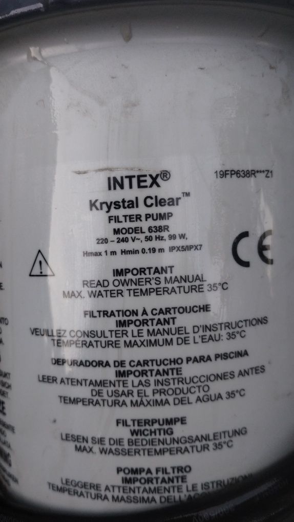 INTEX pompa do basenu