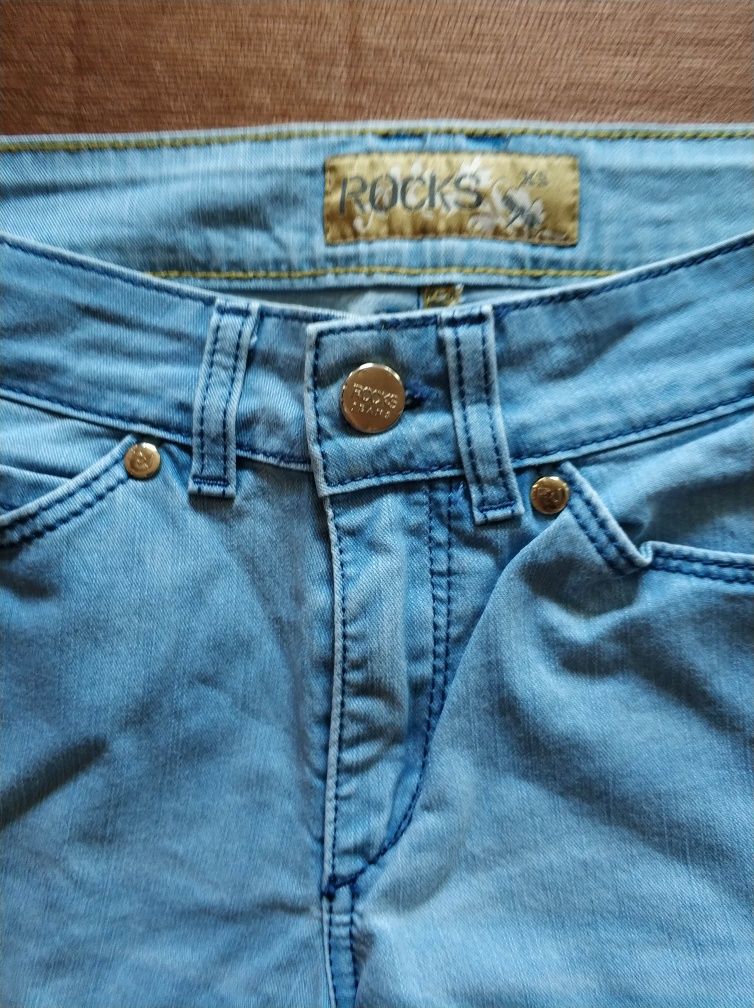 Spodnie jeans Rocks XS