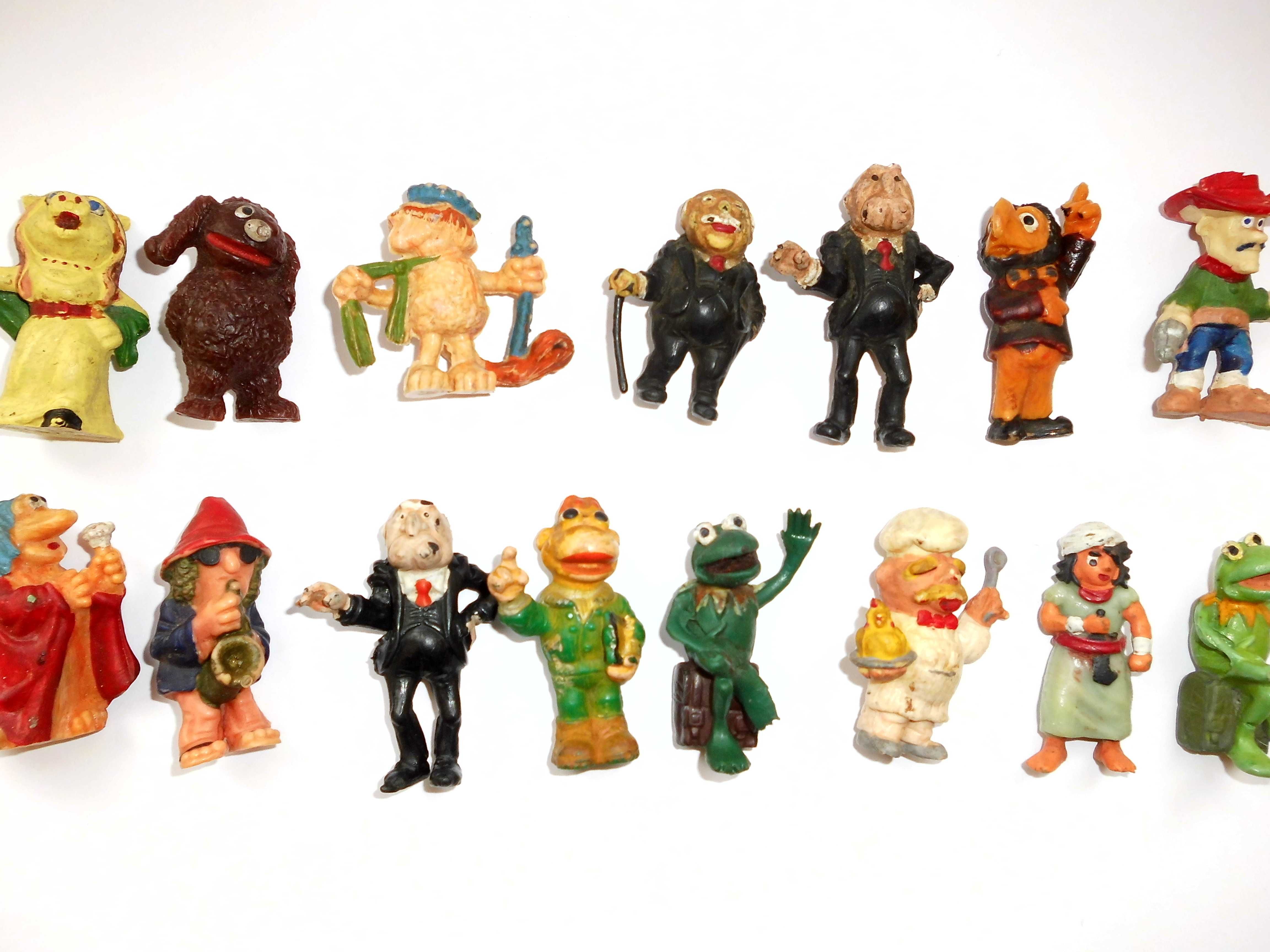 Kolekcja figurek Muppet Show z 1976r. Polska PRL