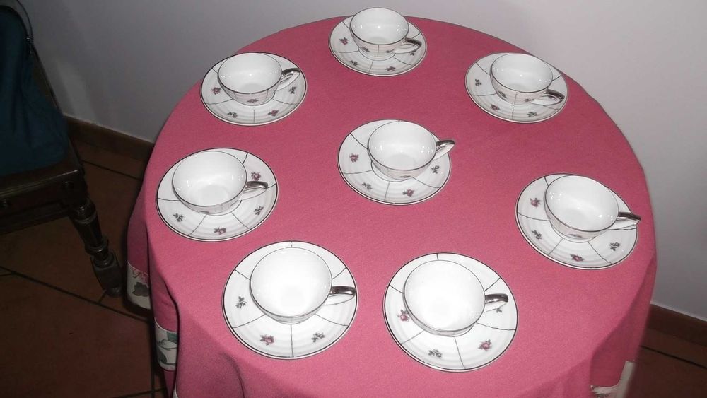 Serviço de café, loiça de Coimbra