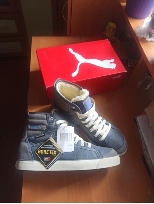 Чоловічі зимові кросівки usa puma waterproof gore-tex устілка