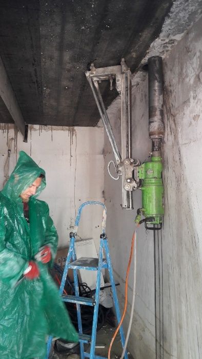 Алмазная резка бетона, сверление отверстий в бетоне. Демонтаж.