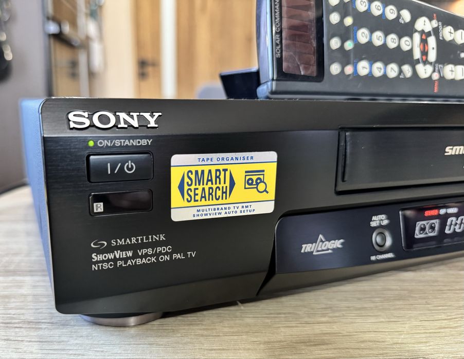 SONY SLV-SE70 #Magnetowid VHS #6HD #Hi-Fi Stereo #TriLogic #Smart Engi