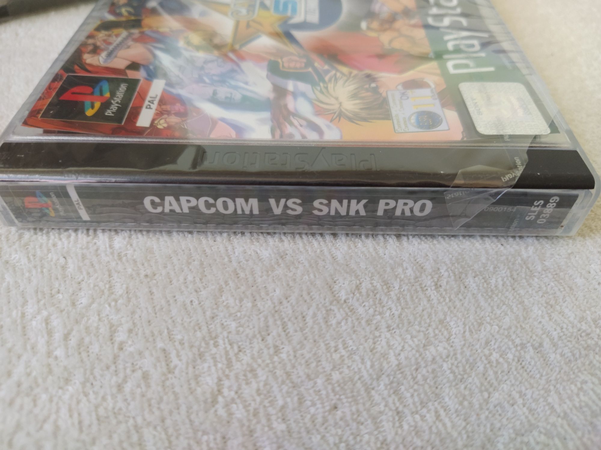 Ps1 psx one PlayStation Capcom vs SNK Millennium eng FOLIA pasek sony