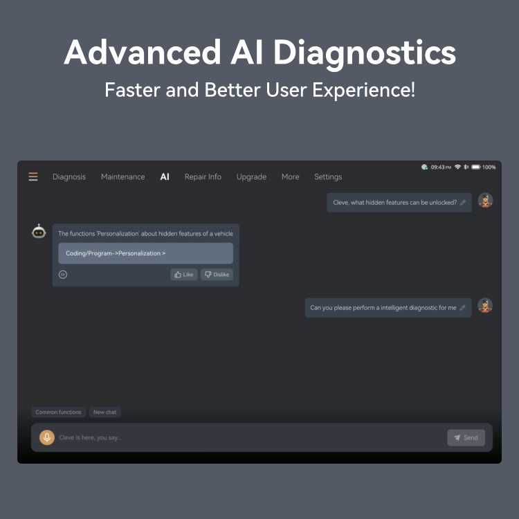 Автосканер Thinkcar Thinktool Expert 394 з підтримкою ШІ Ужгород