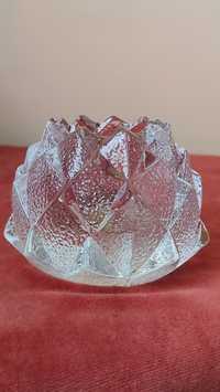 Świecznik - Orrefors Crystal- Szwecja - Karczoch