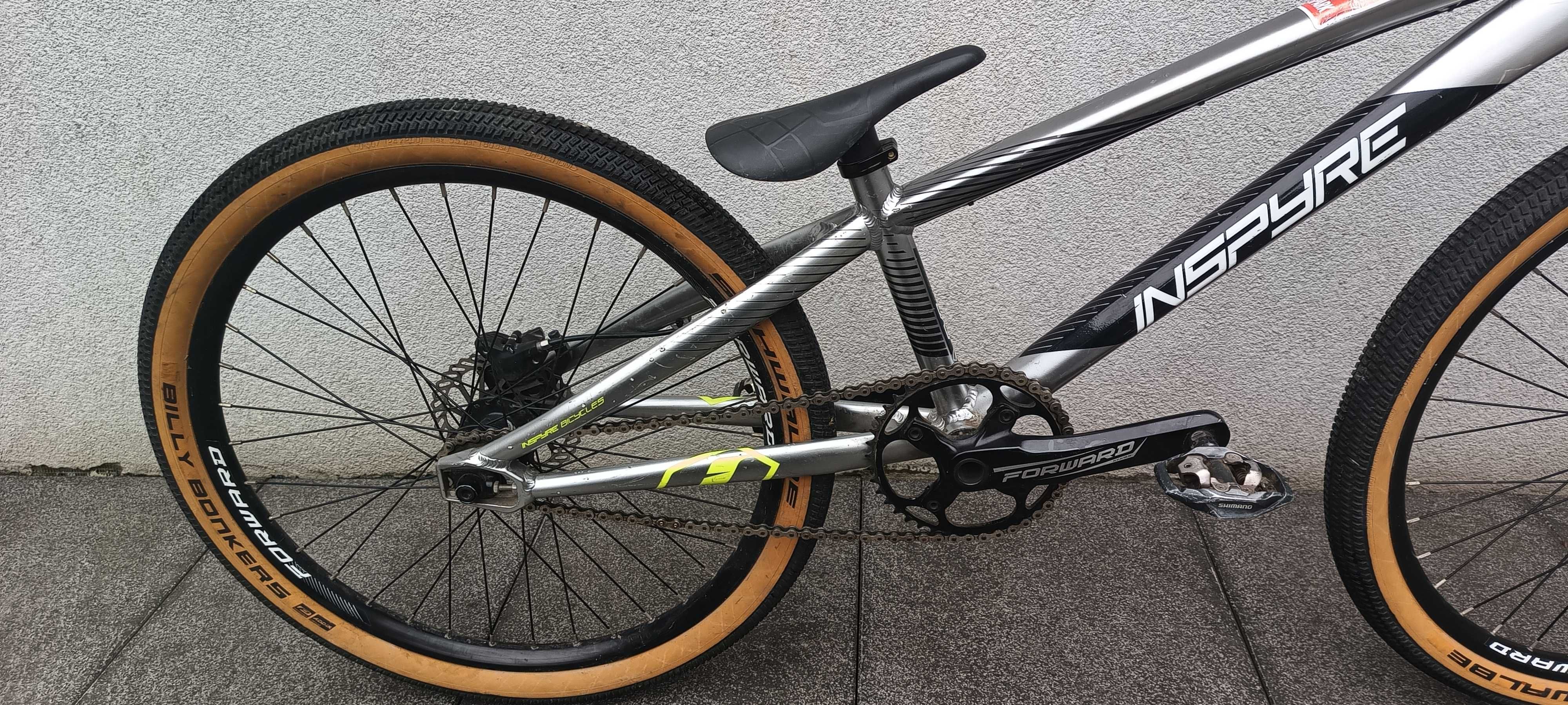 rower BMX Racing INSPYRE EVO DISC Cruiser 24" pumptrack waga 9,2kg