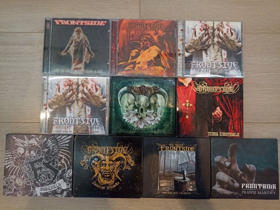 Frontside, dyskografia CD, 2004 do 2015, kompletne wydania, stan bdb