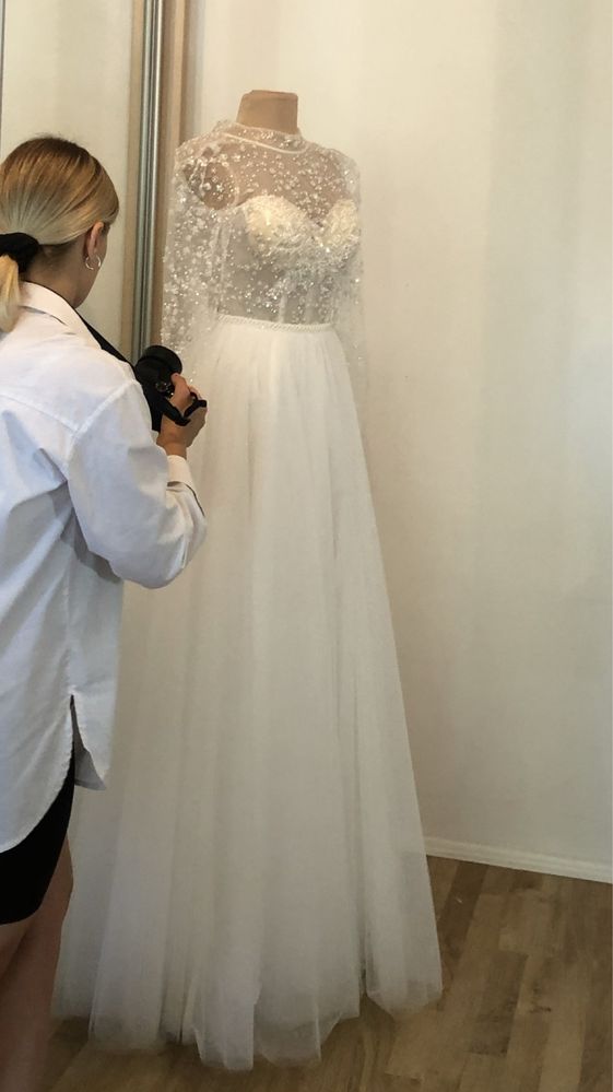 Продам свадебное платье пишное весільне
