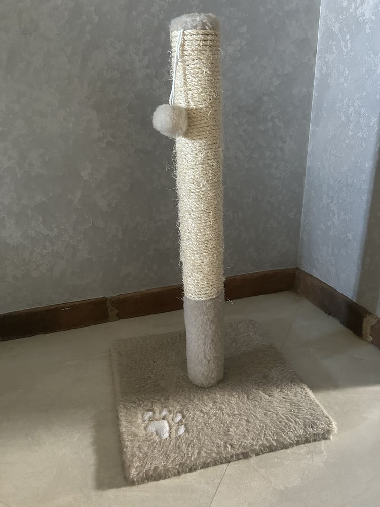 Миска керамічна для собак котів для годування та кігтеточка когтеточка