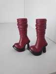 Buty My Scene Barbie doll burgundowe