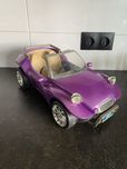 Samochód Barbie My Scene Mattel Jamaica Fioletowe auto Unikat