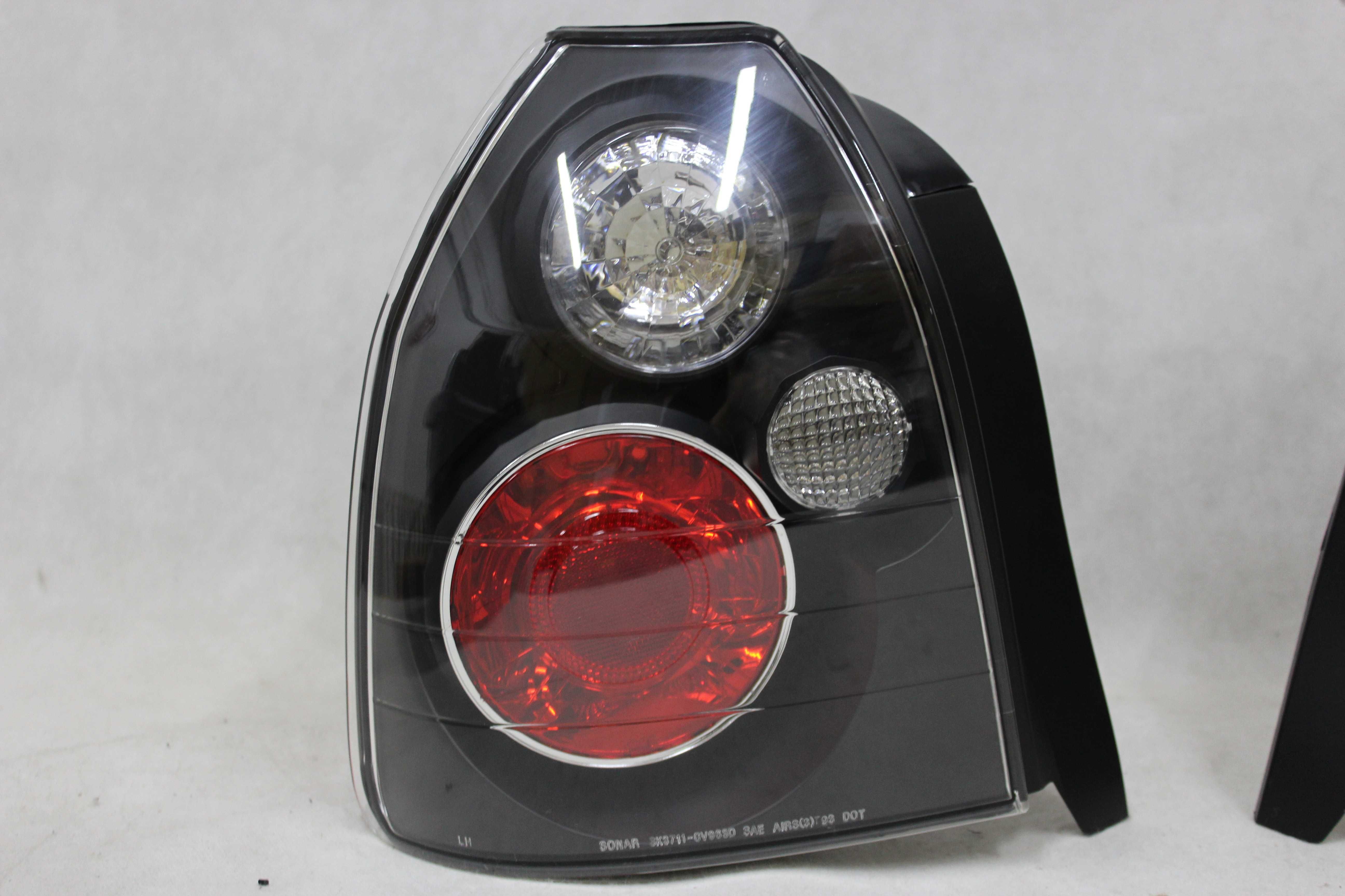 Lampy światła tył tylne HONDA CIVIC 6 VI 95-01 3D BLACK SMOKE TUNING !