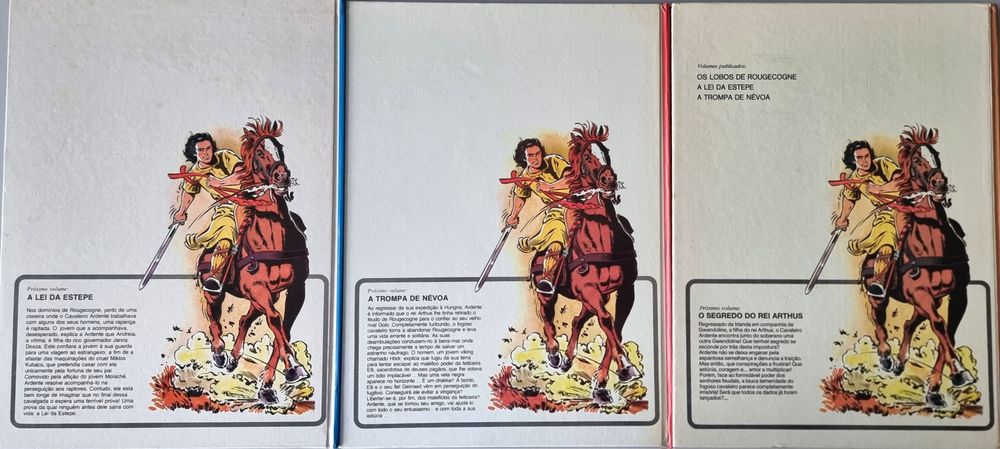 Cavaleiro Ardente, volumes 2 e 4