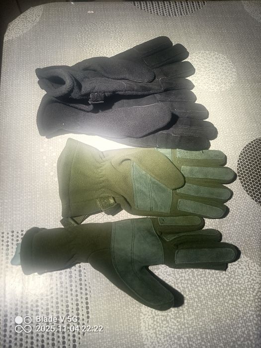 Rękawice polarowe wojskowe