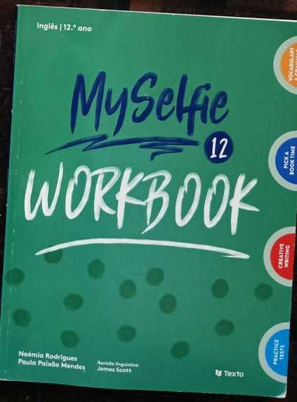 MySelfie 12 - Inglês - 12º ano (workbook) - 10€