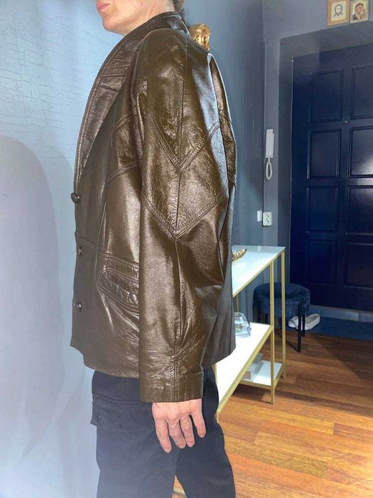 Пиджак куртка натуральная кожа