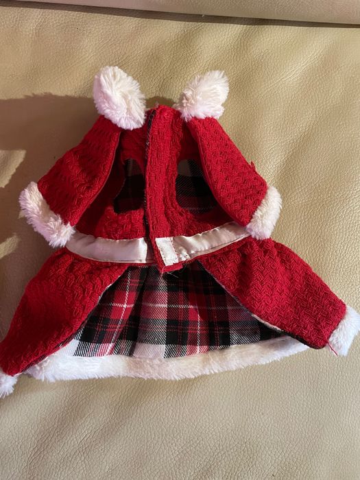 Fato de Natal para cachorro