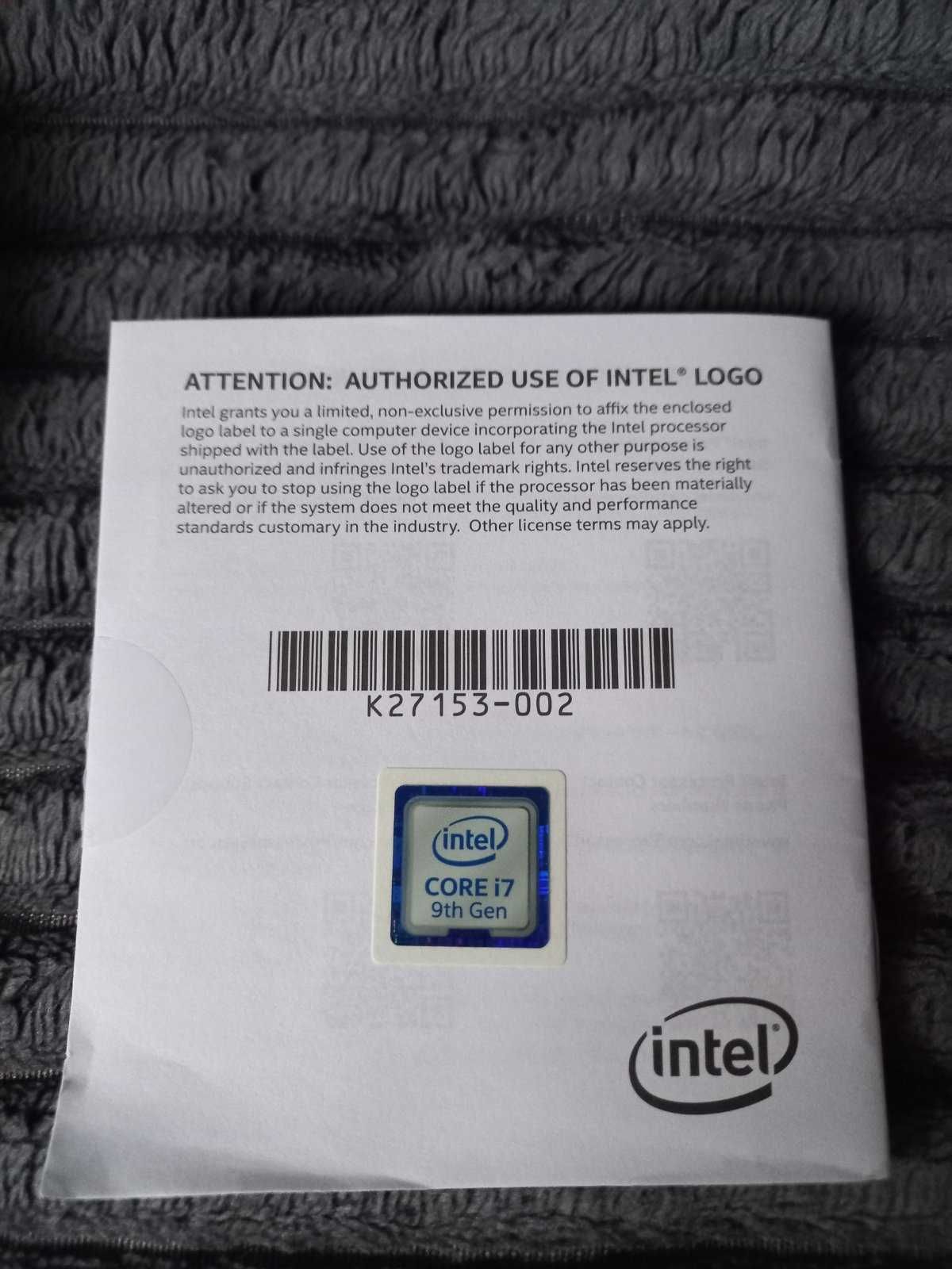 Процесор Intel Core i7 9700K