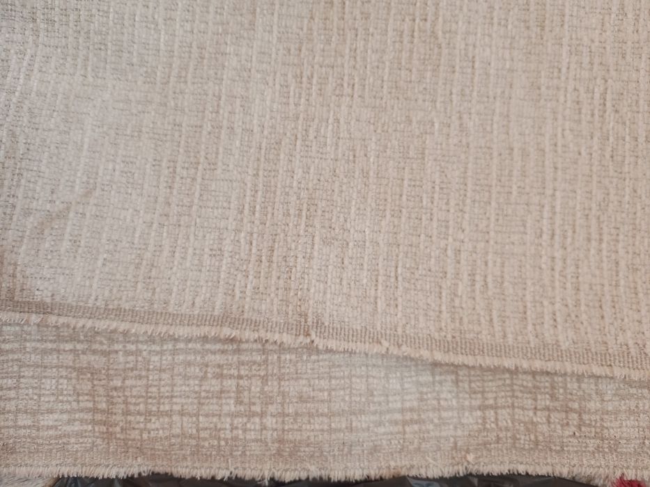 Materiał tkanina tapicerska jasny beż 230-140