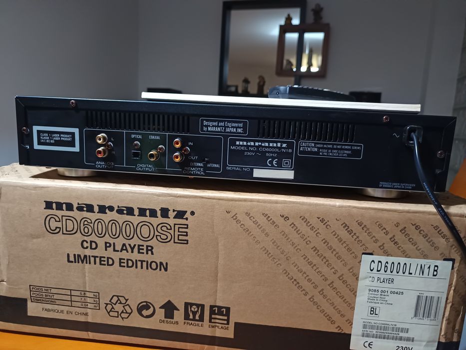 Leitor de cd Marantz CD 6000OSE Limited Edition