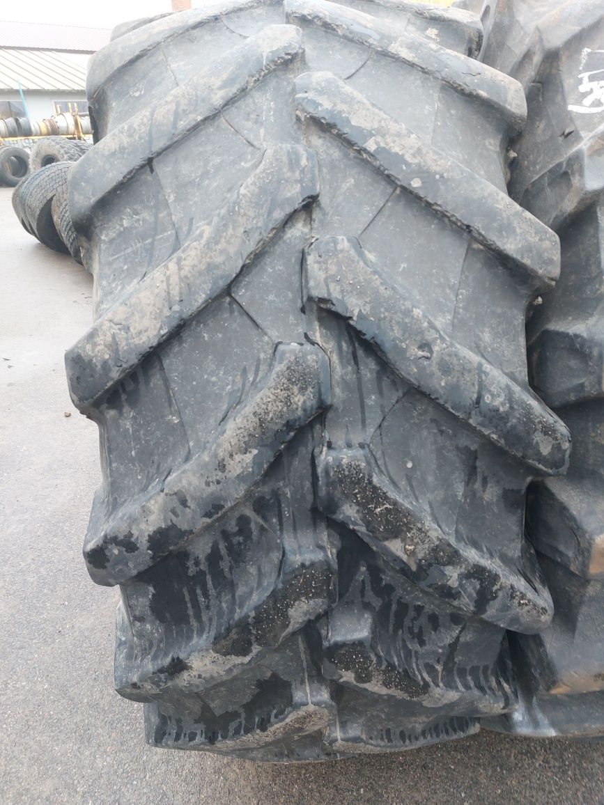 540/65R28 Trelleborg opony używane rolnicze para
