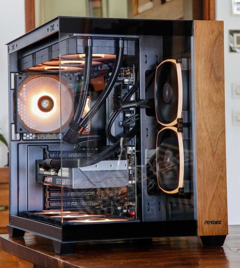 Obudowa PC Antec CX800 ARGB wersja drewniana - nowa!