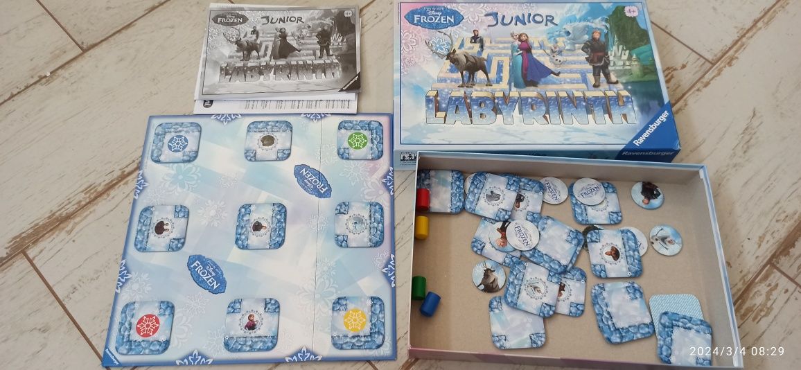 Labirynth labirynt gra Frozen Junior bdb