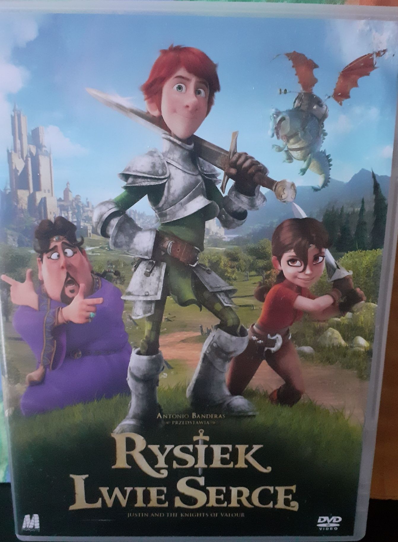 Bajka dla dzieci film dvd Rysiek Lwie Serce