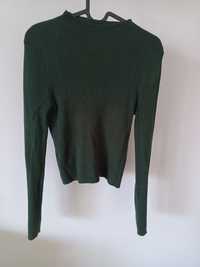 Sweterek damski zielony XS/S