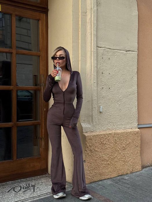 комбінезон жіночий велюр