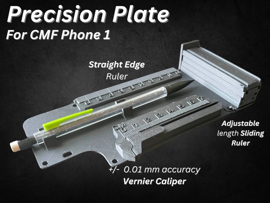 Base CMF Phone 1 "Precision Plate" Com Medidas