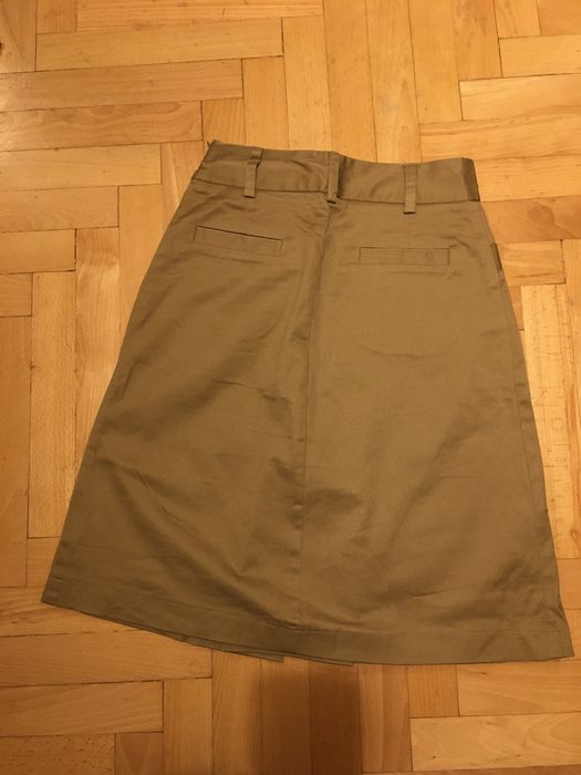 Mango spodnica bezowa s xs swieta elegancka