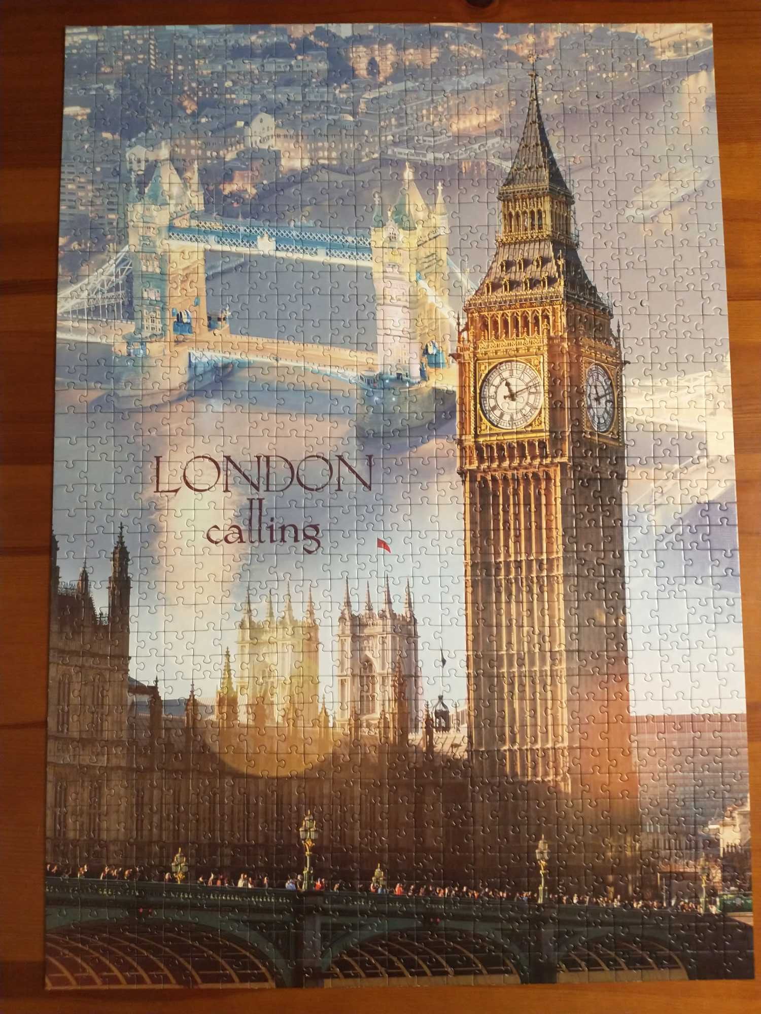 Puzzle trefl 1000 Londyn o świcie