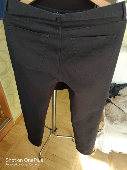 Джинсы H&M jeans Sweden W31 stretch black.