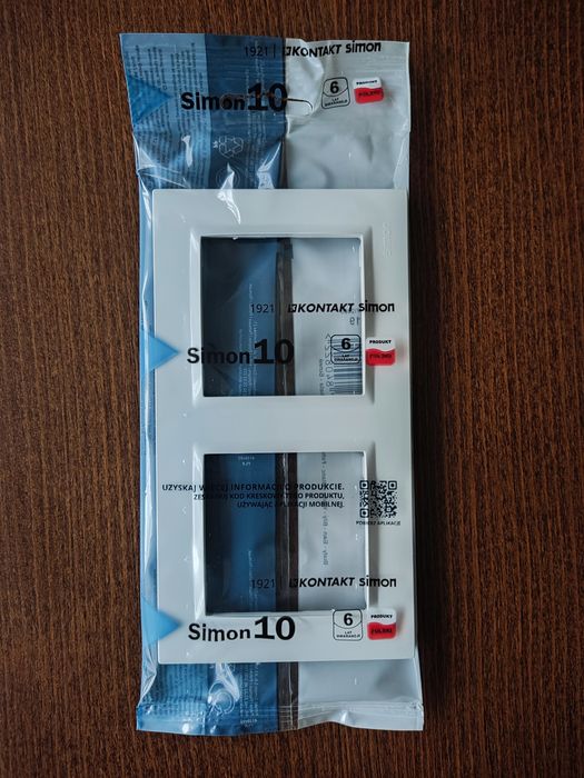Ramka podwójna Simon 10, 10szt
