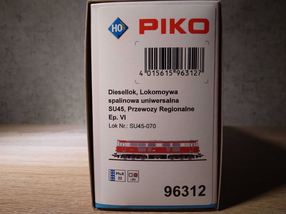 Piko 96312 lokomotywa z dekoderem jazdy.