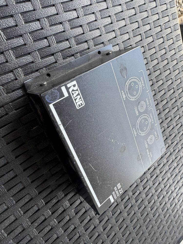 Rane bb22 interfejs konwerter rca xlr jak dibox okazja najtaniej
