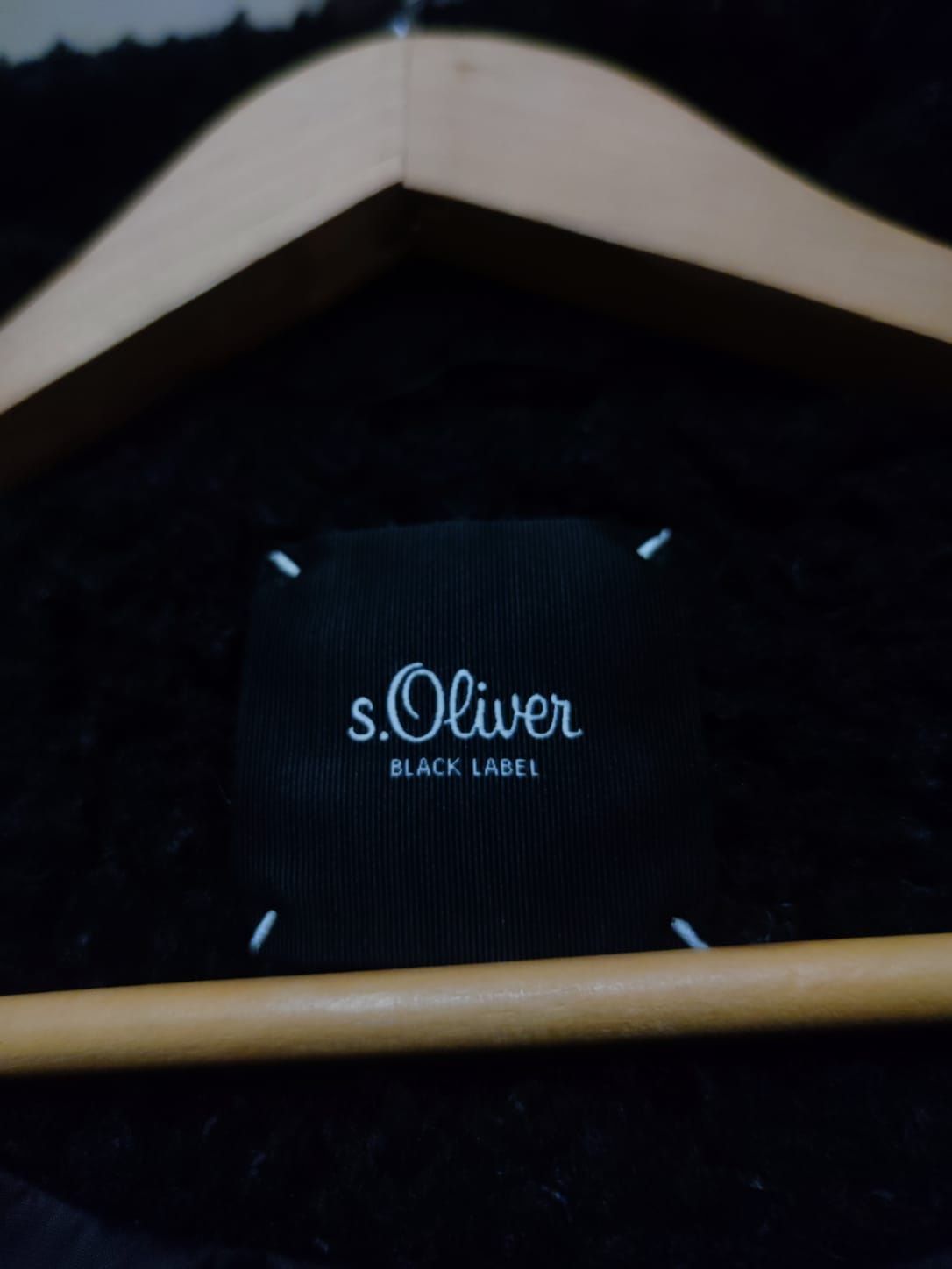 kurtka sir Oliver damska L czarna futerkowa pluszowa płaszczyk premium