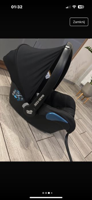 Wozek dzieciecy czarny