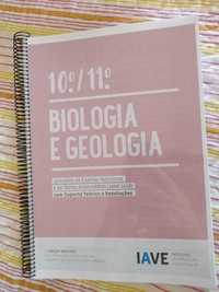 Livro c/ questões de exames de Biologia e Geo e resoluções explicadas