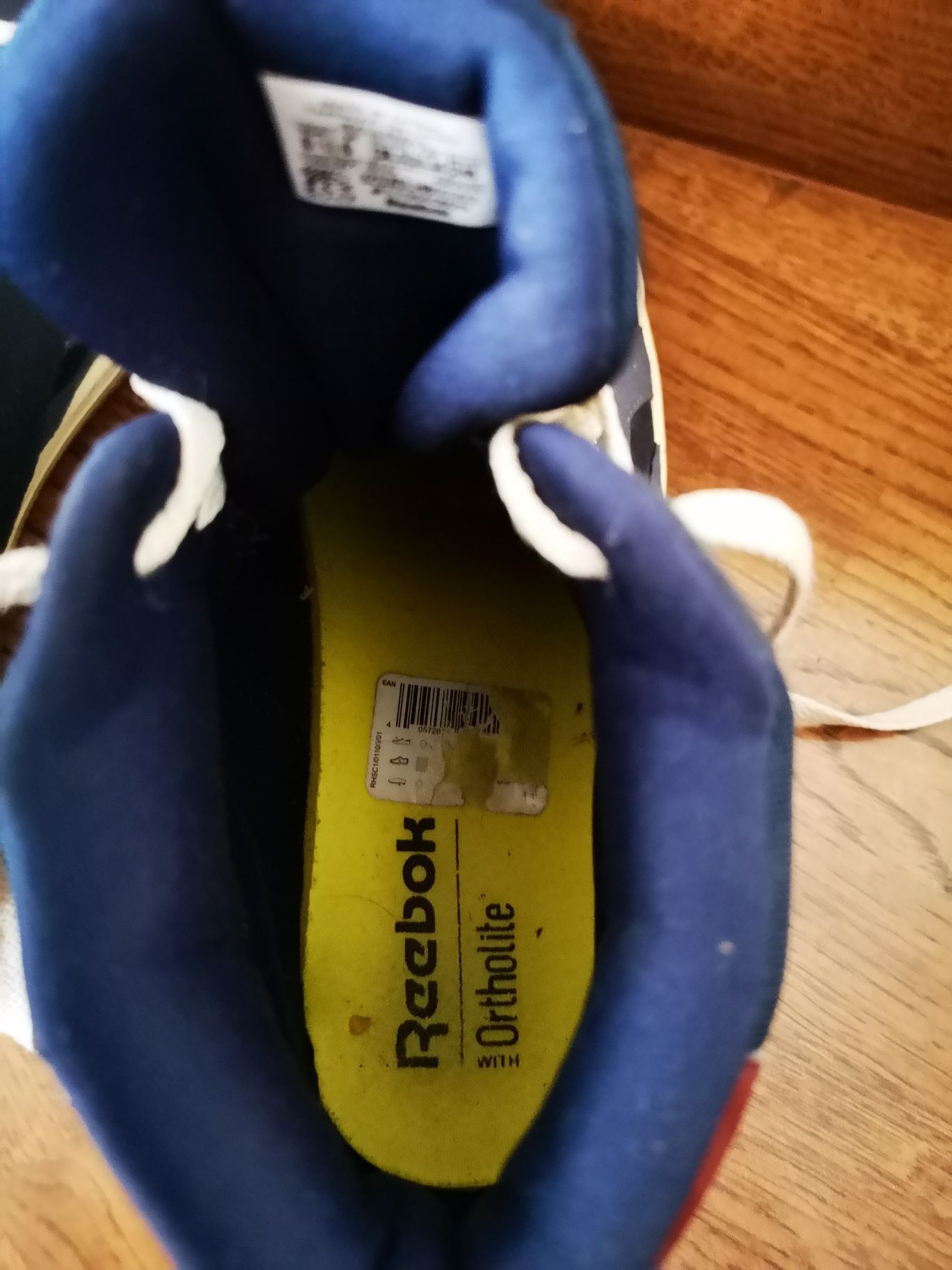 Reebok with ortholite wysokie trampki 38.5