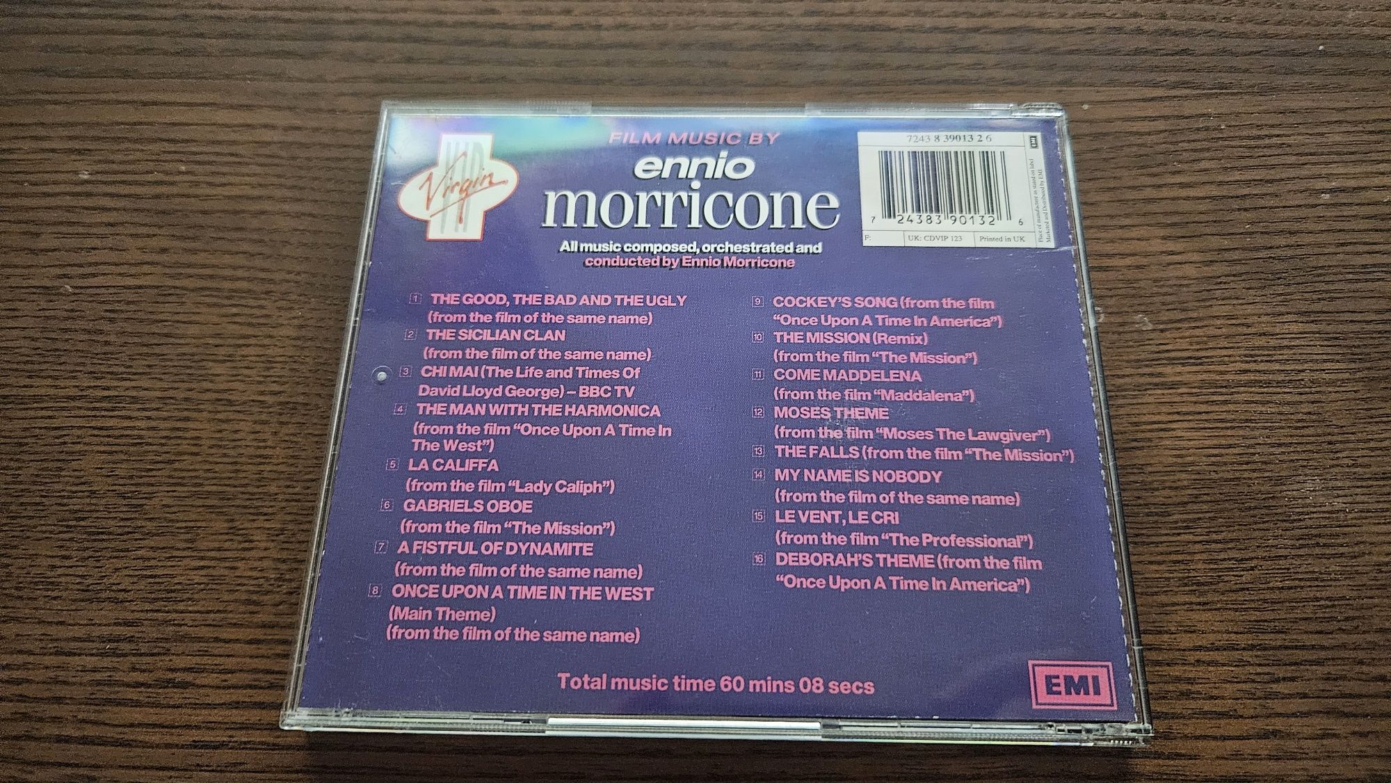 Film music ennio morricone, płyta CD