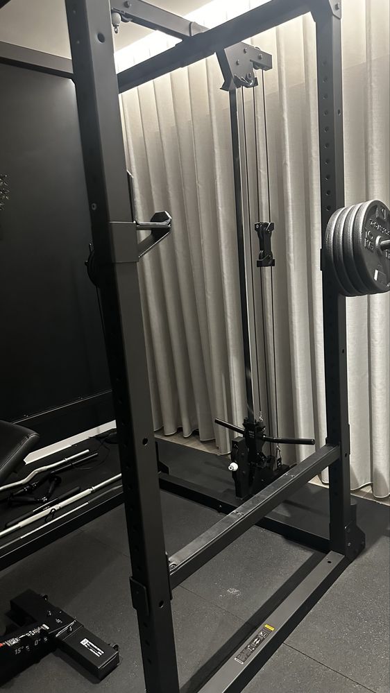 Home gym rack/banco/pesos