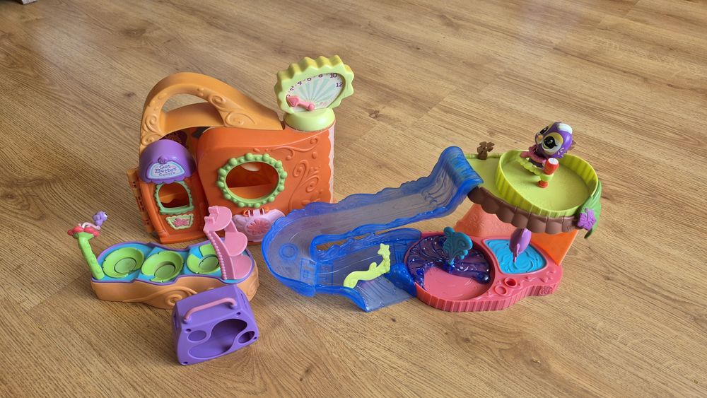 Littlest pet shop domki z defektem